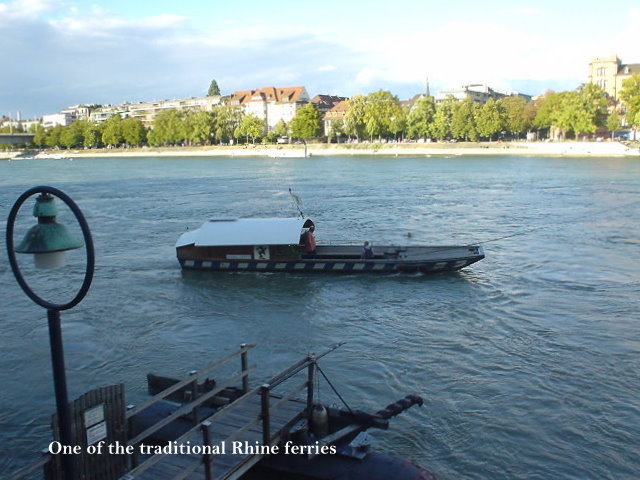 One of the Basle Ferries